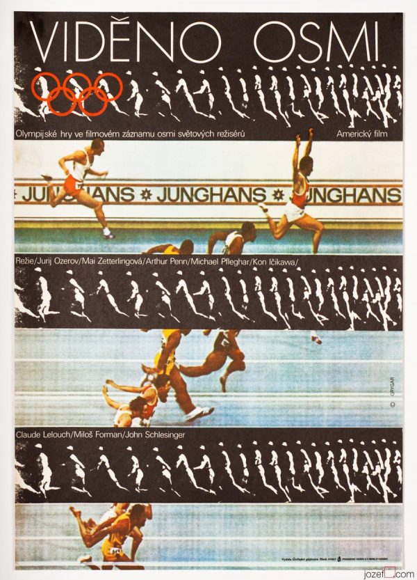 Visions of Eight, Vintage Movie Poster, Olympic Poster