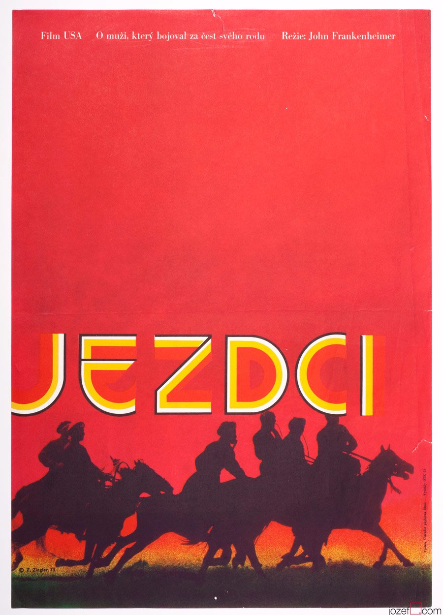 The Horsemen, 70s Movie Poster
