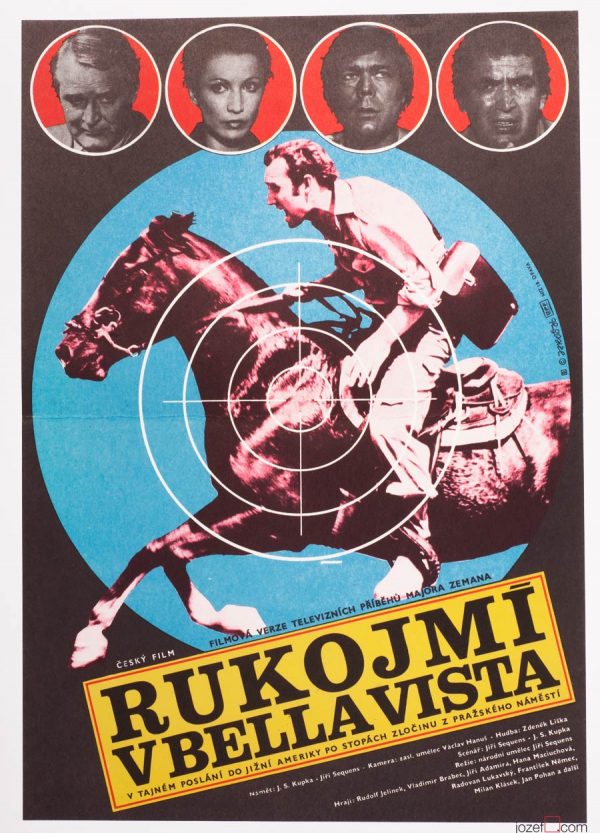 Movie Poster, Hostages in Bella Vista, 80s Poster