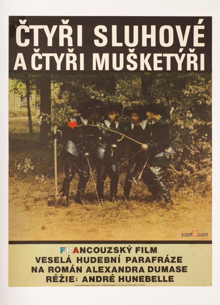 The Four Charlots Musketeers, Movie Poster