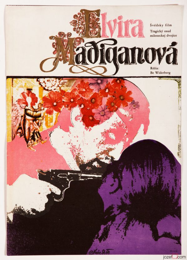 Elvira Madigan, 60s Movie Poster