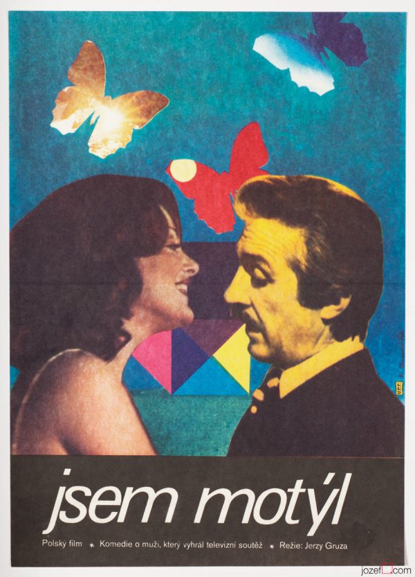 Movie Poster, I'm a Butterfly, 70s Poster Art