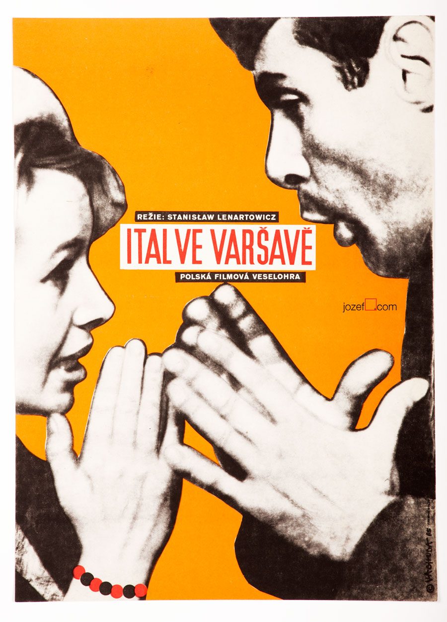 An Italian in Warsaw, 60s Poster Art