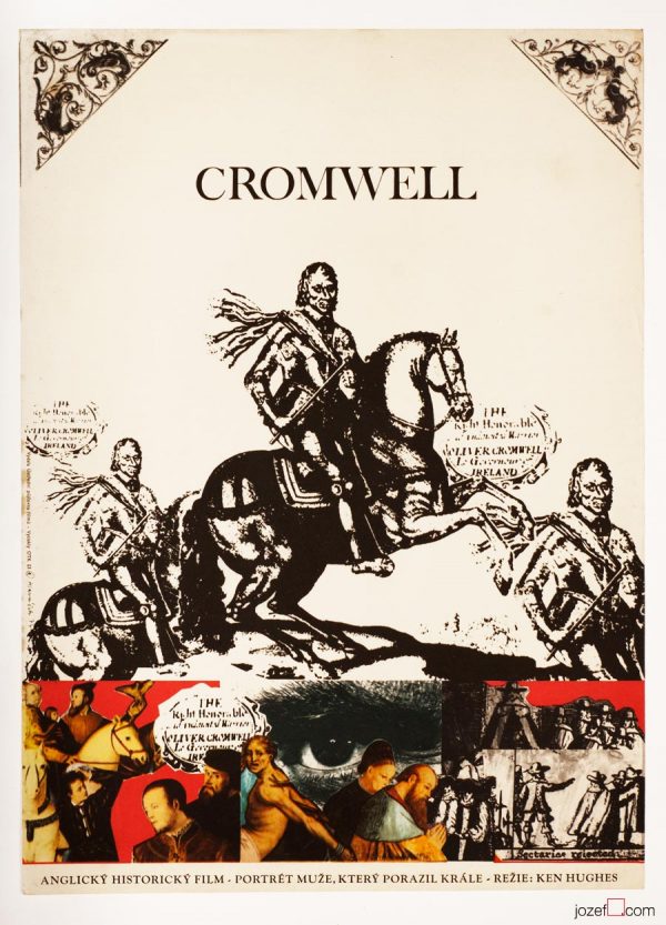 Cromwell, Movie Poster, 70s Poster Art