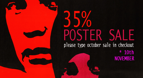 Movie Posters Sale, October Sale