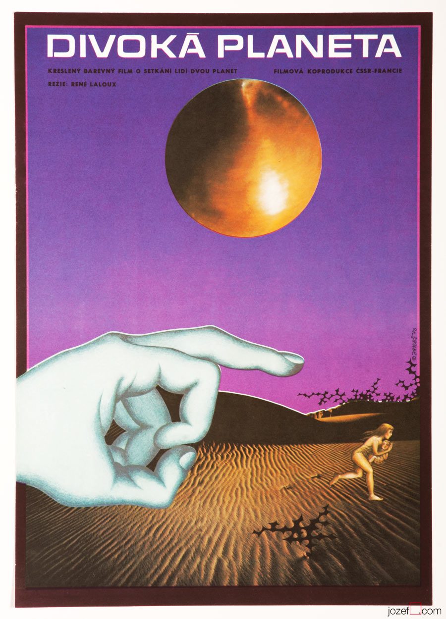 Fantastic Planet, Movie Poster, Sci-fi Poster Art