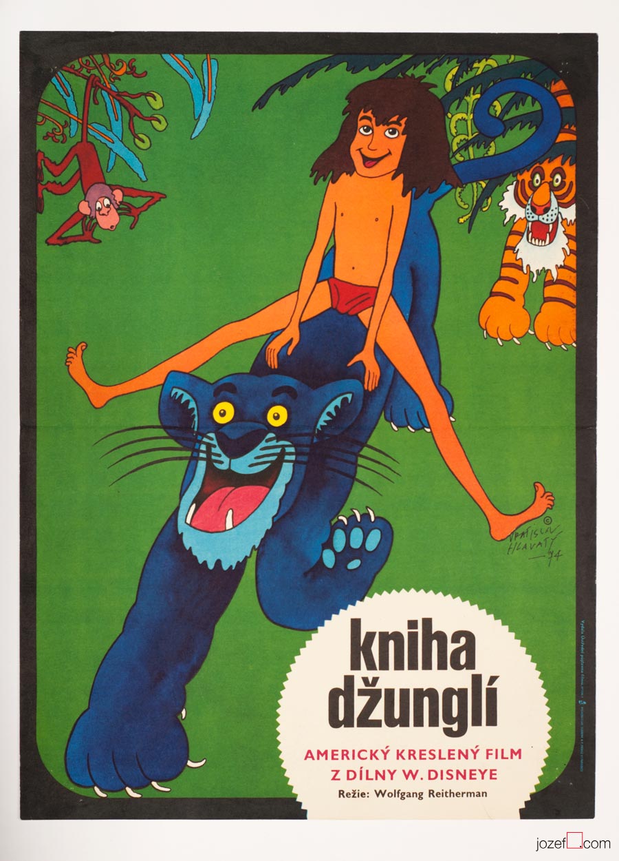 The Jungle Book Movie Poster, Hlavaty, Walt Disneys