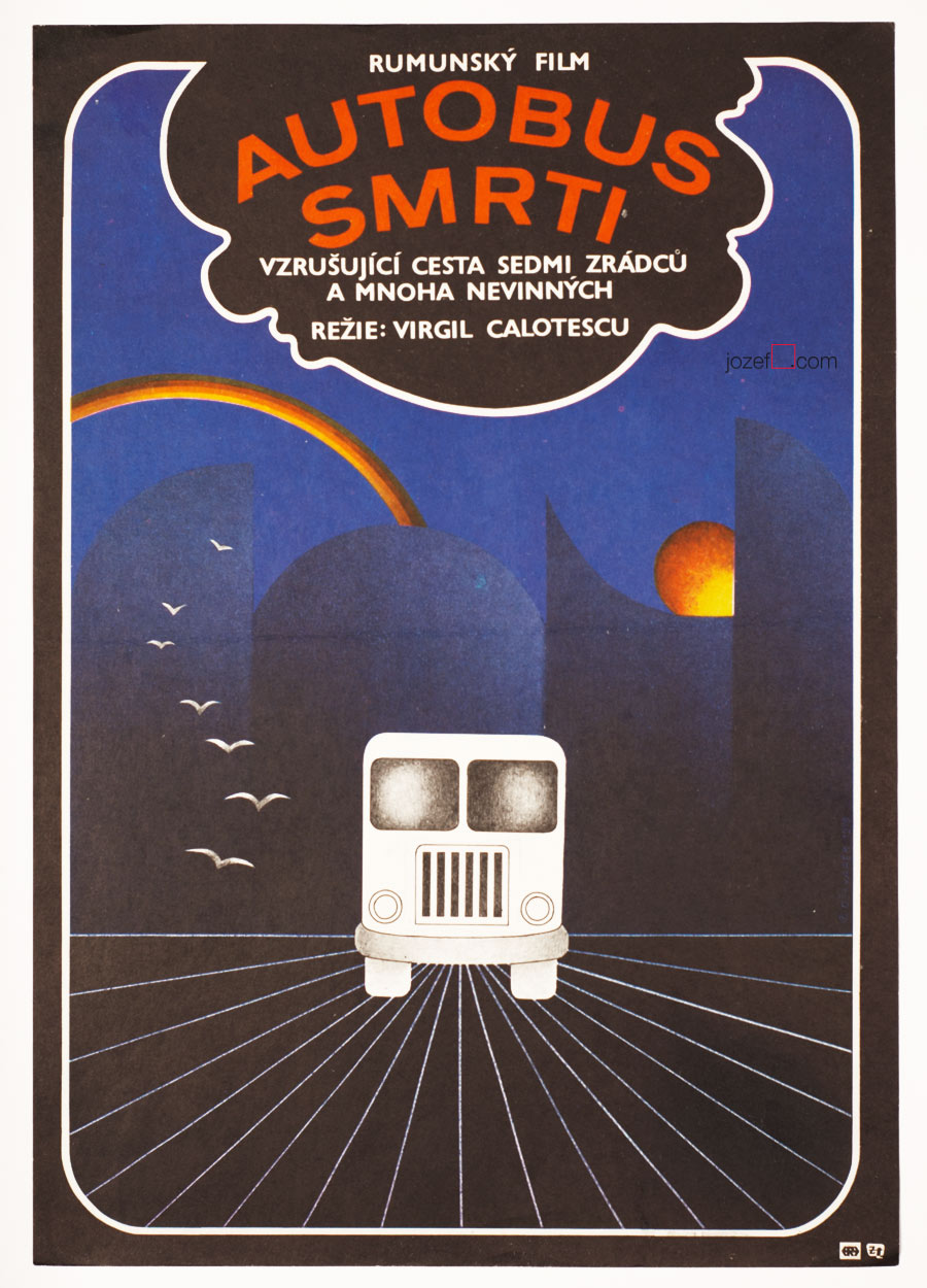 Movie Poster Operation The Bus, Romanian Cinema