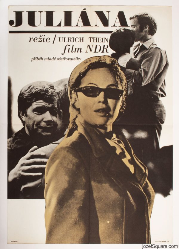 Jule, Julia, Juliane Movie Poster, 70s East German Cinema