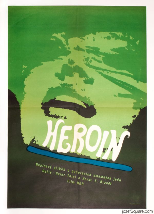 Heroin Movie Poster, 60s Poster Art