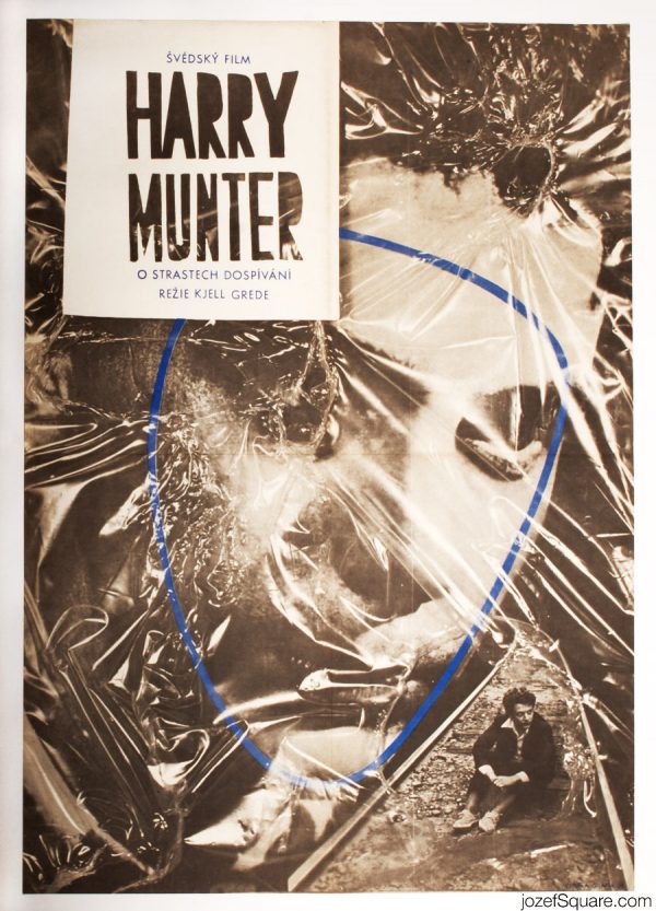 Harry Munter Movie Poster, Rare 70s Poster