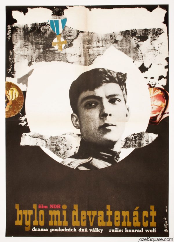I Was Nineteen Movie Poster, 60s Poster Art