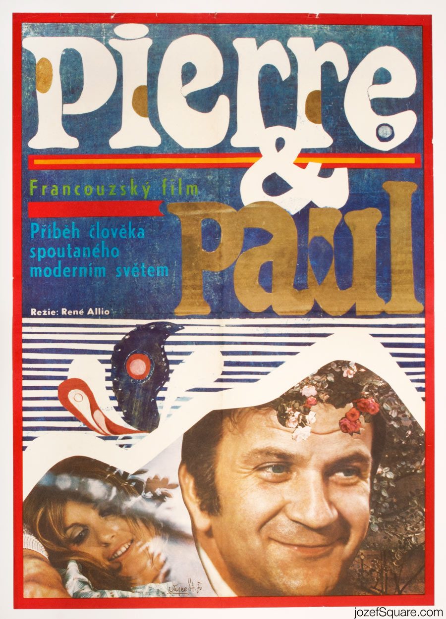 Pierre and Paul Movie Poster, Stanislav Vajce