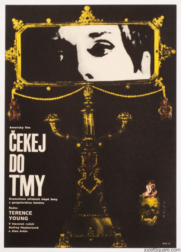 Wait Until Dark Movie Poster, Audrey Hepburn
