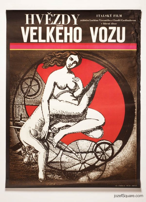 Sandra Movie Poster, Luchino Visconti, 60s Poster