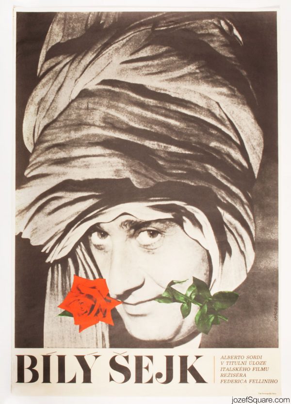 The White Sheik Movie Poster, Federico Fellini
