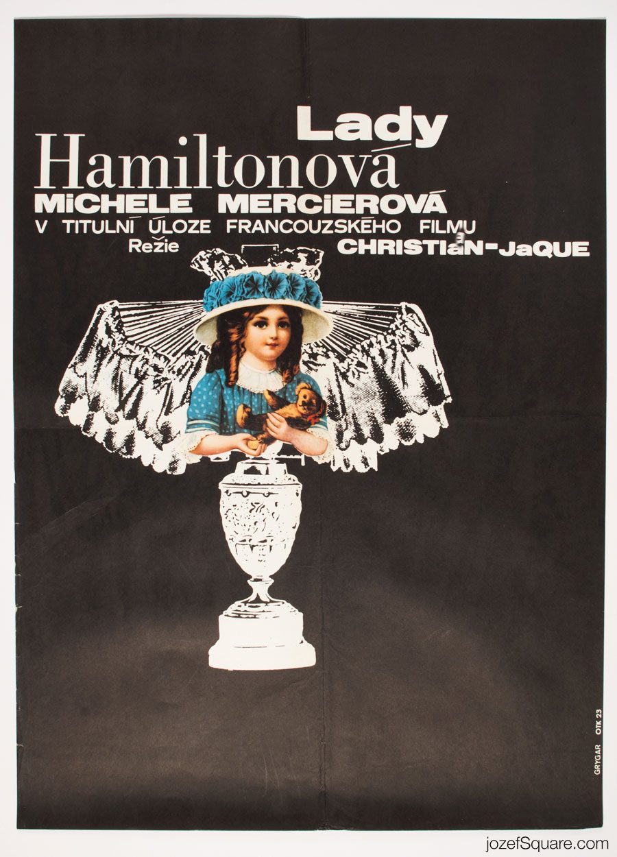 Emma Hamilton Movie Poster, 70s Romantic Poster