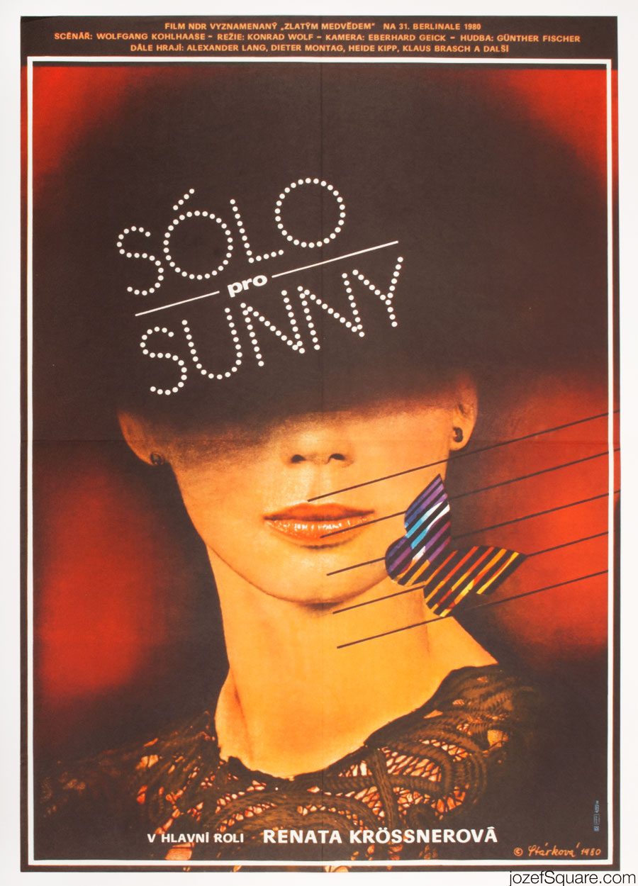 Solo Sunny Movie Poster, 80s Poster Art