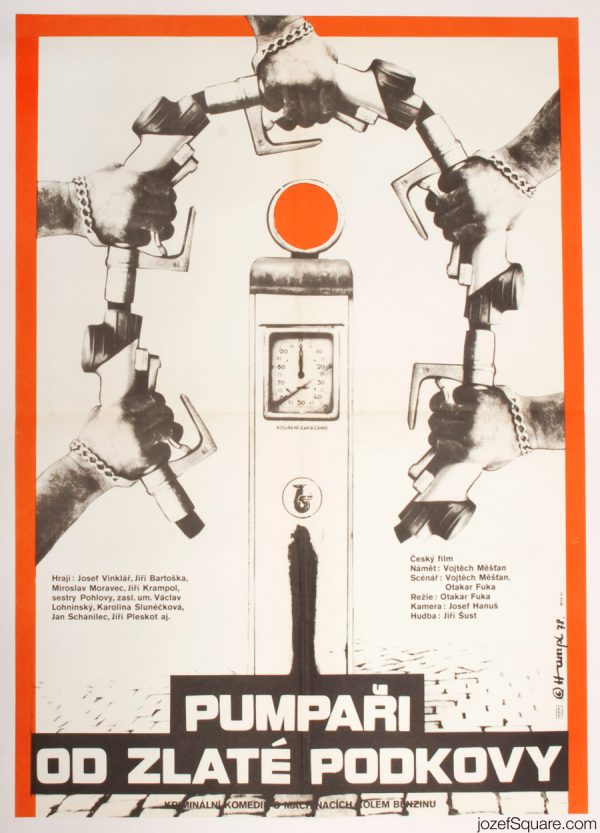 Petr Hampl 70s Movie Poster