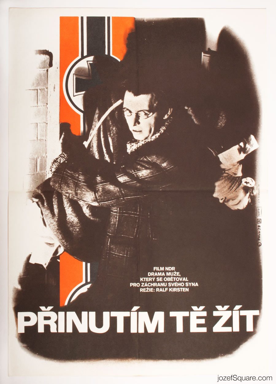 I Will Force You to Live Movie Poster, East German Cinema