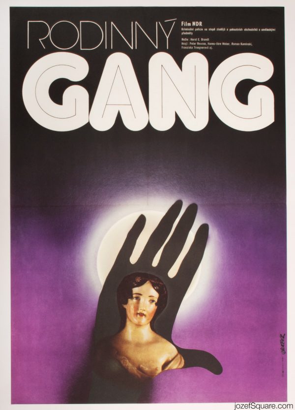 Family Gang Movie Poster, East German Cinema