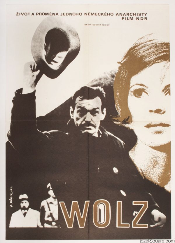 Wolz Movie Poster, East German Cinema