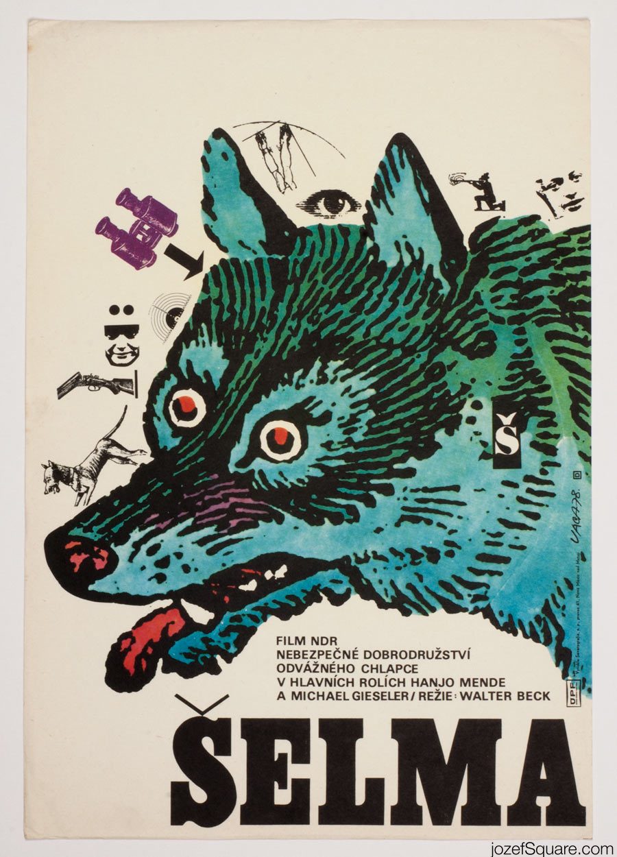 The Beast Movie Poster, East German Cinema