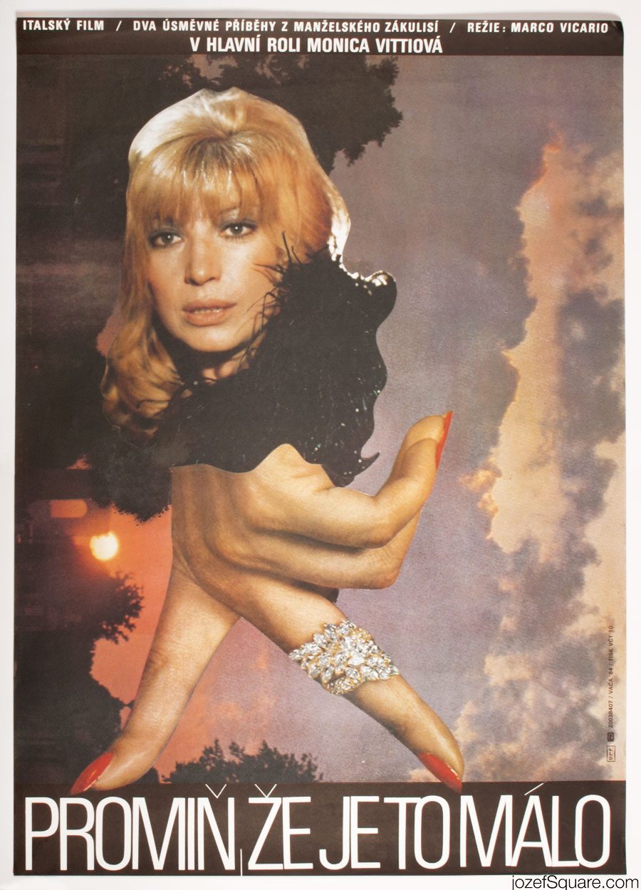 Excuse Me If Its Too Little Movie Poster, Monica Vitti