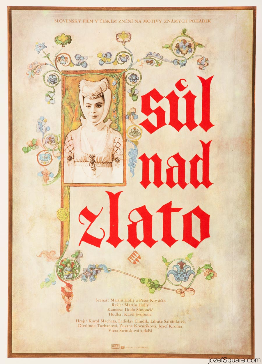 Movie Poster, The Salt Prince, 80s Cinema Art