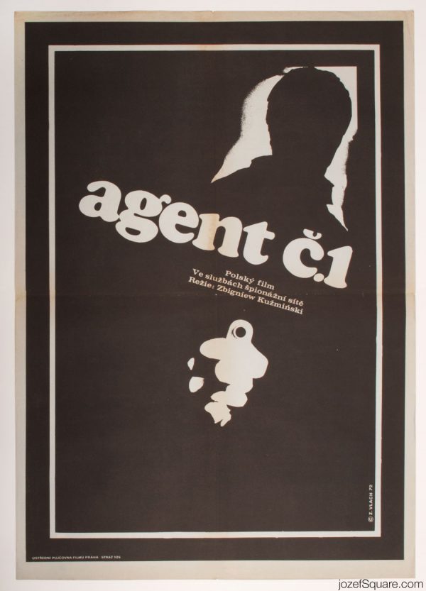 Top Agent Movie Poster, Minimalist Poster Art