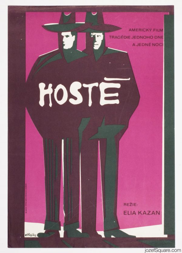 The Visitors Movie Poster, Elia Kazan, 70s Poster Design