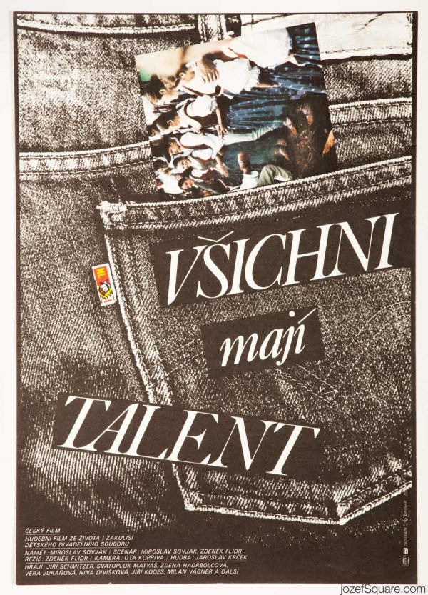 They All Have Talent Movie Poster, Milan Grygar