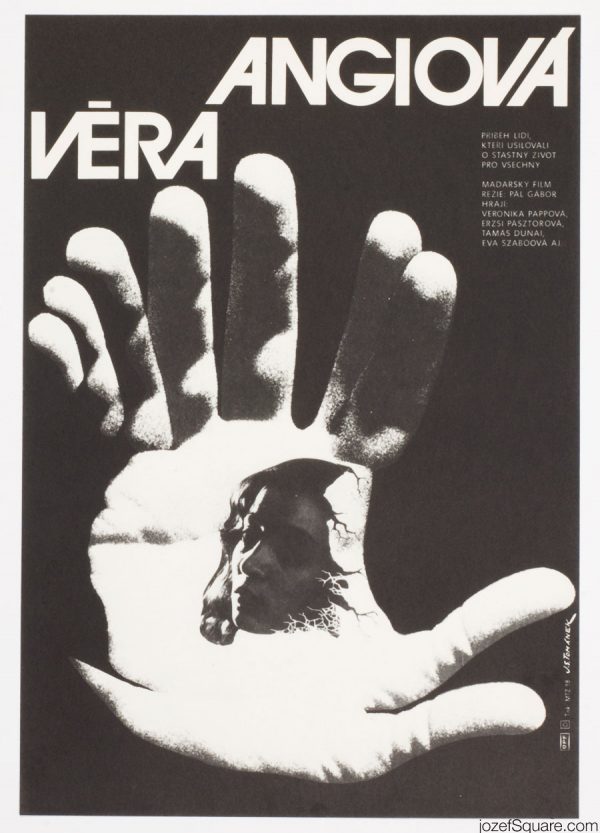 Angi Vera Movie Poster, Minimalist Poster Art