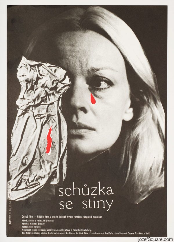 Movie Poster, Encounter with the Shadows. Karel Teissig