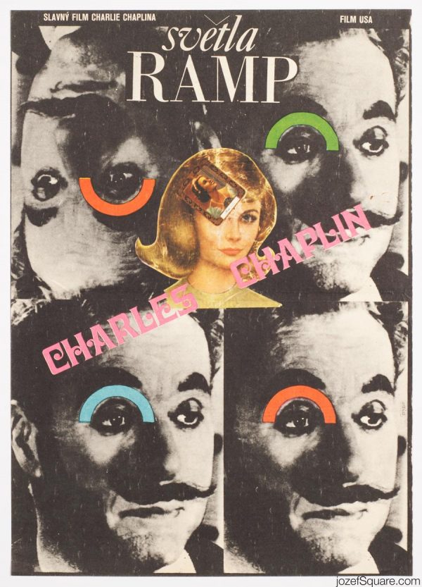 Charles Chaplin Cinema Poster, Limelight