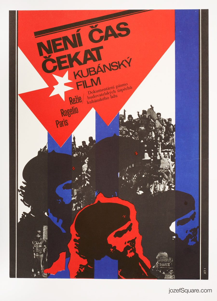 Che Guevara Movie Poster, 70s Cuban Cinema