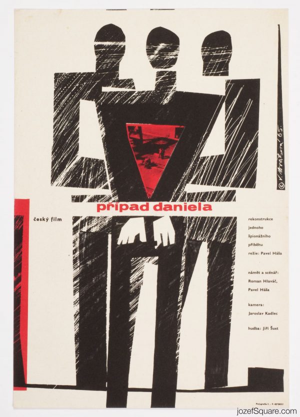 60s Cinema Poster, Daniel Case, Vera Novakova