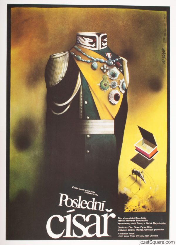 Movie Poster, The Last Emperor, Bernardo Bertolucci