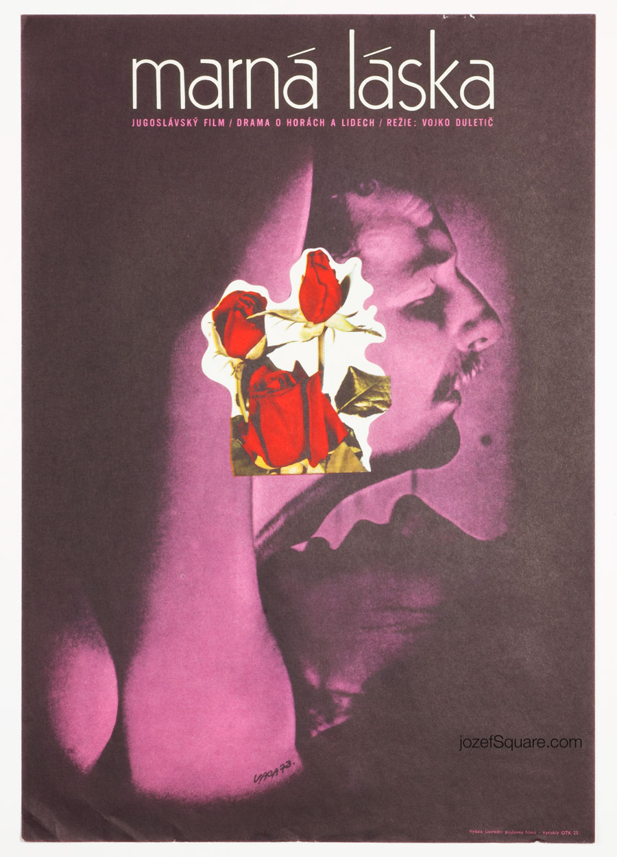 Romantic Collage Movie Poster, Karel Vaca