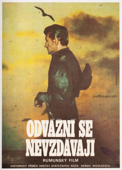 Movie Poster The Immortals, 70s Cinema Art, Karel Vaca