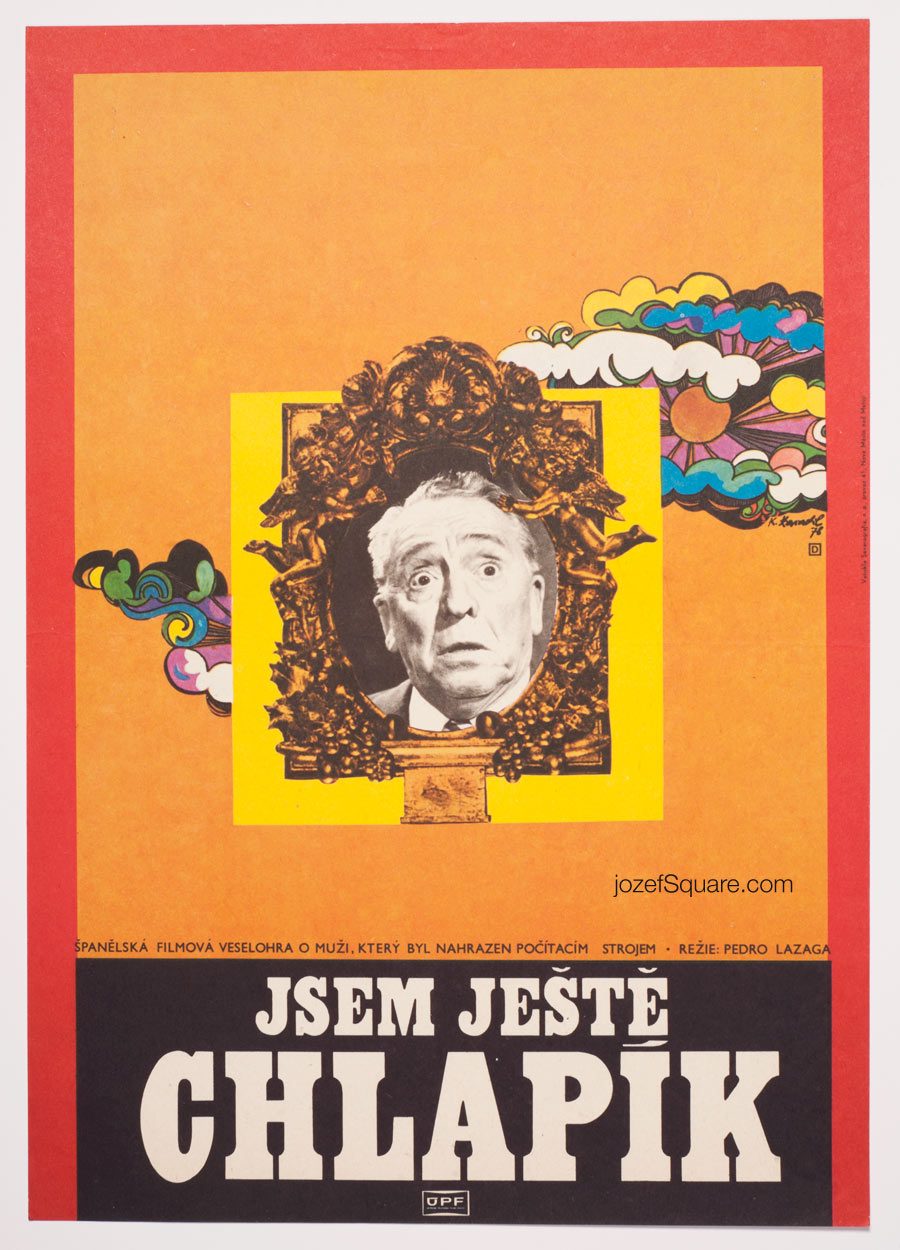 Movie Poster, Still Youngster, 70s Cinema Art