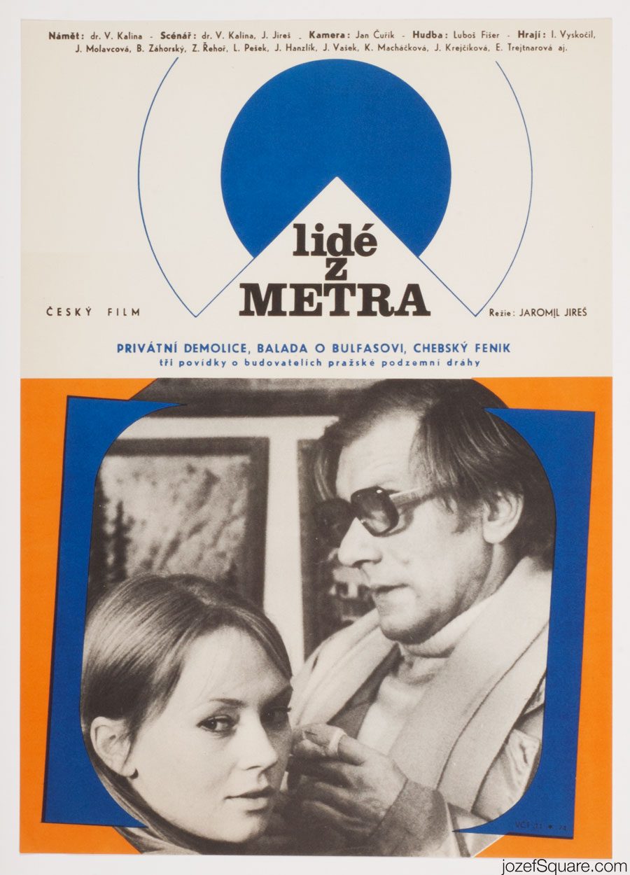 Movie Poster, People from the Subway, Jaromil Jires