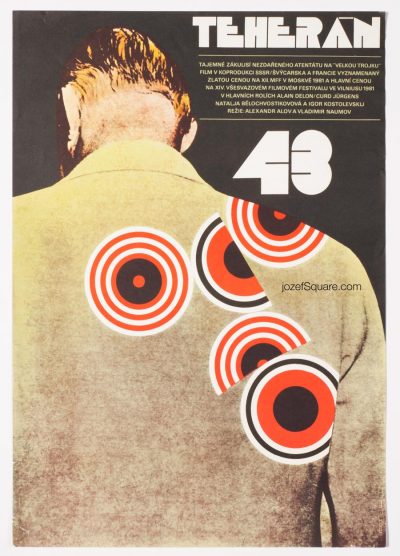 Movie Poster, Assassination Attempt 2, Karel Vaca, 1981