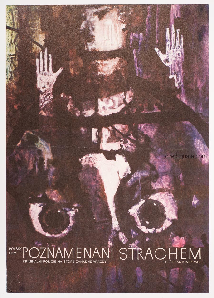 Movie Poster, Fear, 70s Polish Cinema