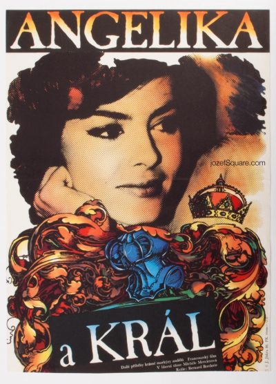 Movie Poster, Angélique and the King, 60s French Cinema