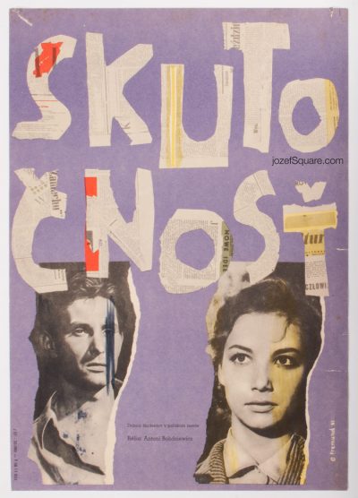 Movie Poster, Reality, 60s Cinema Art