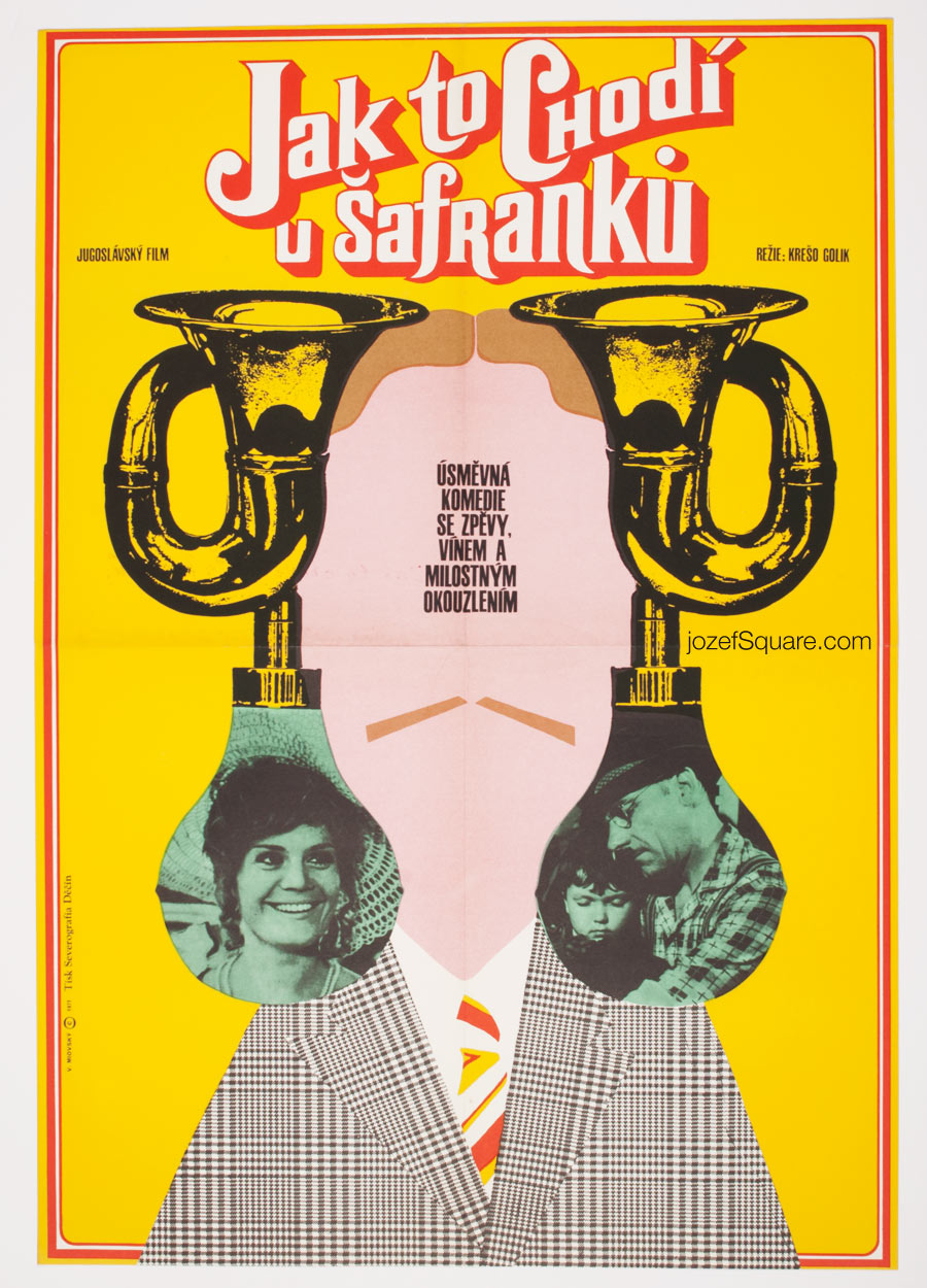 Movie Poster, One Song a Day Takes Mischief Away, 70s Cinema Art