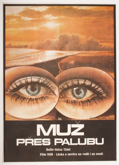 Movie Poster, Close to the Wind, 70s Cinema Art