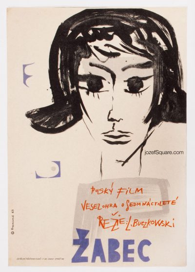 Movie Poster, Teenager, 60s Cinema Art