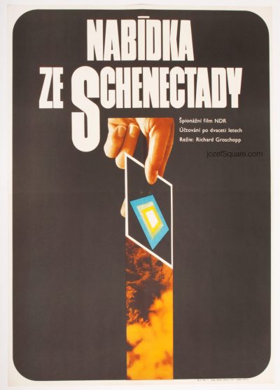 Movie Poster, Offer from Schenectady, 70s Cinema Art